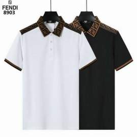 Picture of Fendi Polo Shirts Short _SKUFendiM-3XL8qx890328122